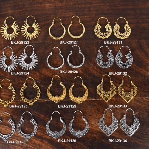 Boho Metal Earrings